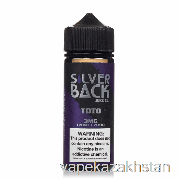 Vape Disposable Toto - Silverback Juice Co. - 120mL 0mg